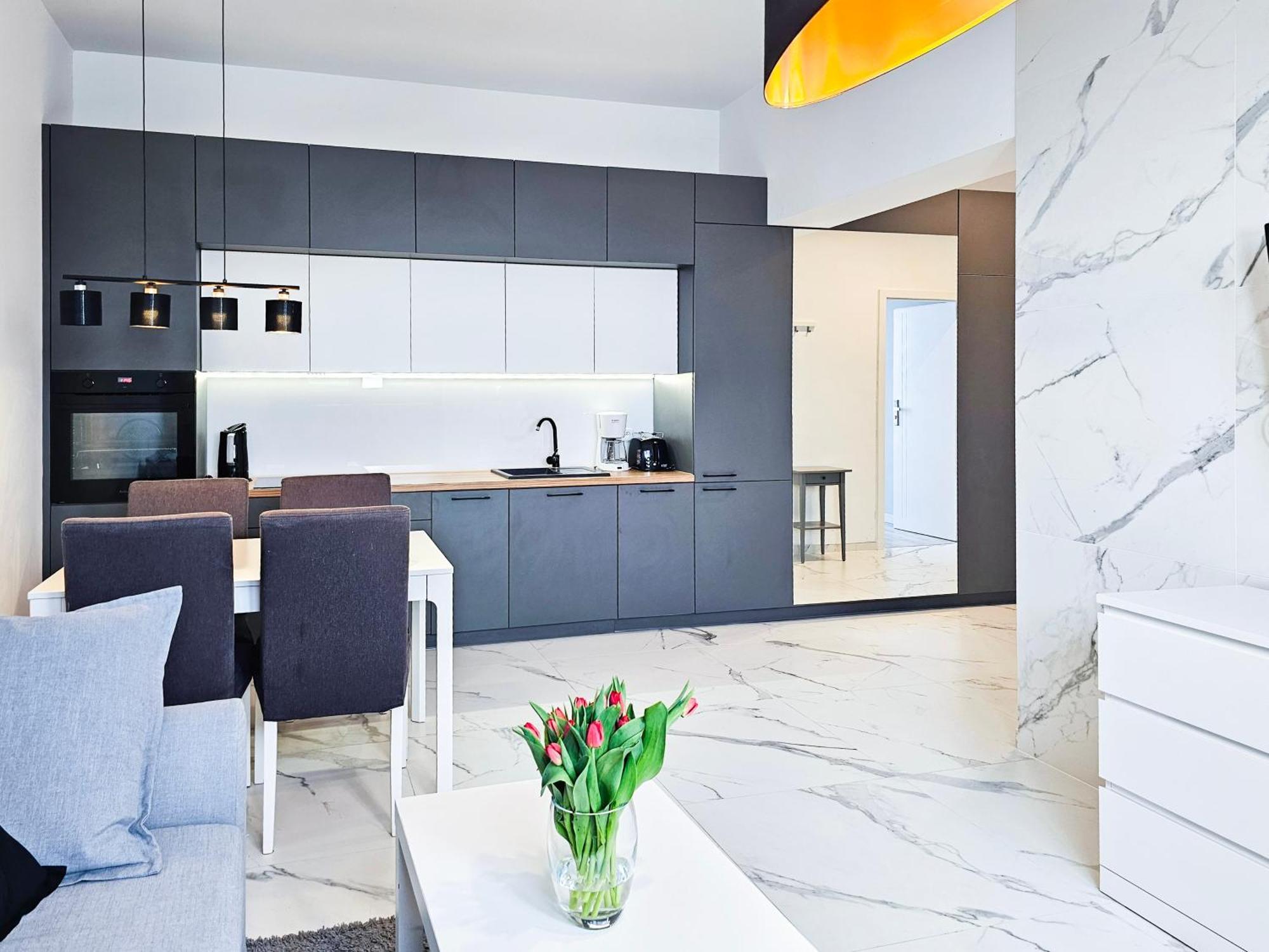 Apartmán Visit Baltic - Platan Tower Grey Svinoústí Exteriér fotografie